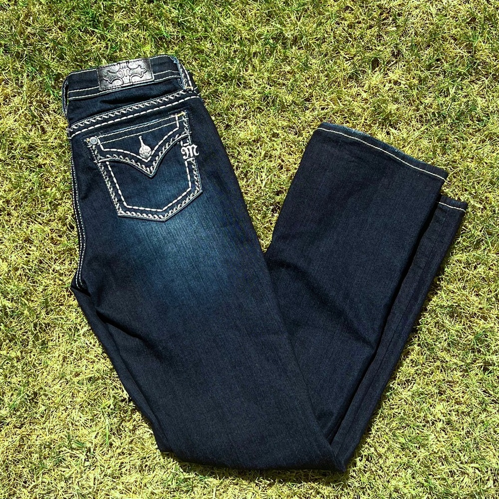 Miss Me Curvy Mid-Rise Boot Jeans